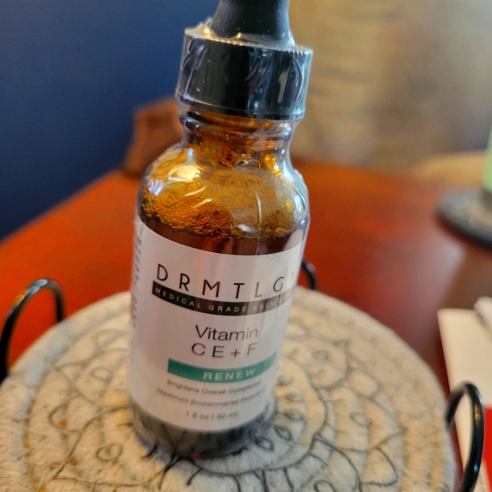 DRMTLGY C E & F SERUM.  NEW, NEVER OPENED
